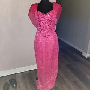 🌷🩵Hot pink dress🎀